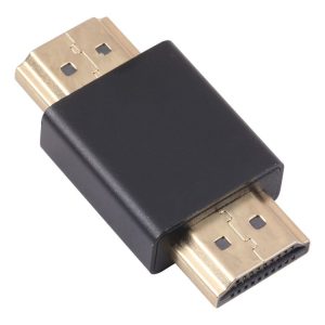 Gold-plated Head Male to Male HDMI Adapter (Black)