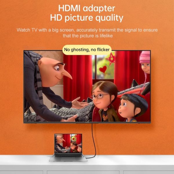 Micro HDMI Male to HDMI Female Gold-plated Head Adapter - Image 6
