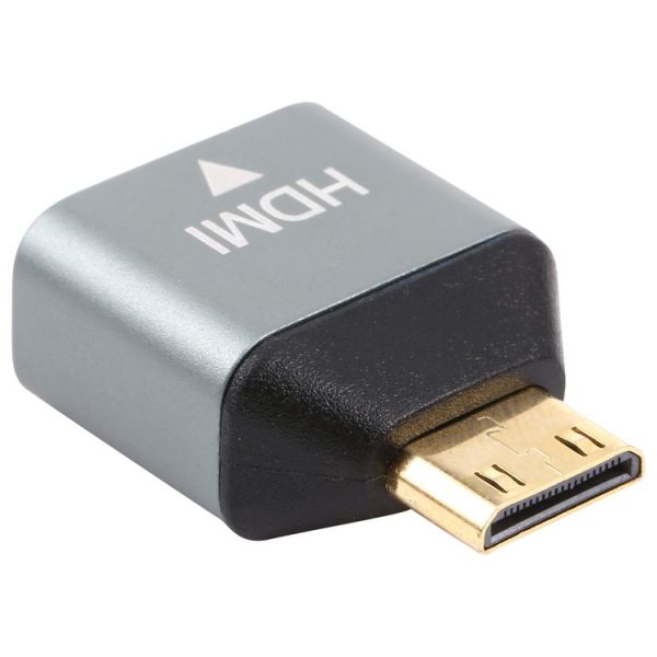 Mini HDMI Male to HDMI Female Gold-plated Head Adapter - Image 2