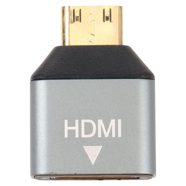 Mini HDMI Male to HDMI Female Gold-plated Head Adapter - Image 3