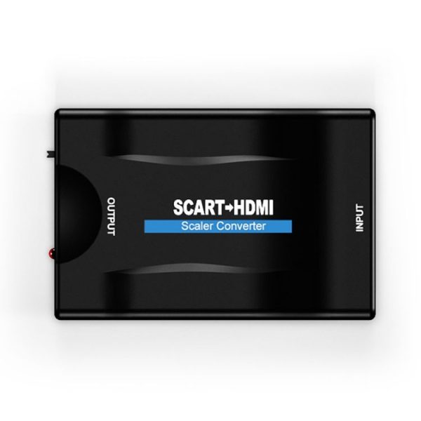 SCART to HDMI HDTV1080P HD Converter (Black) - Image 2