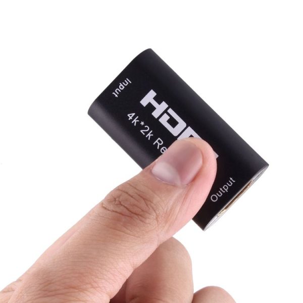 Mini 2160P Full HD HDMI 1.4b Amplifier Repeater, Support 4K x 2K, 3D (Black) - Image 4