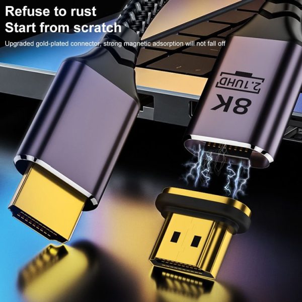 MG-HDM HDMI to HDMI Magnetic Adapter Cable, Length: 0.5m - Image 5