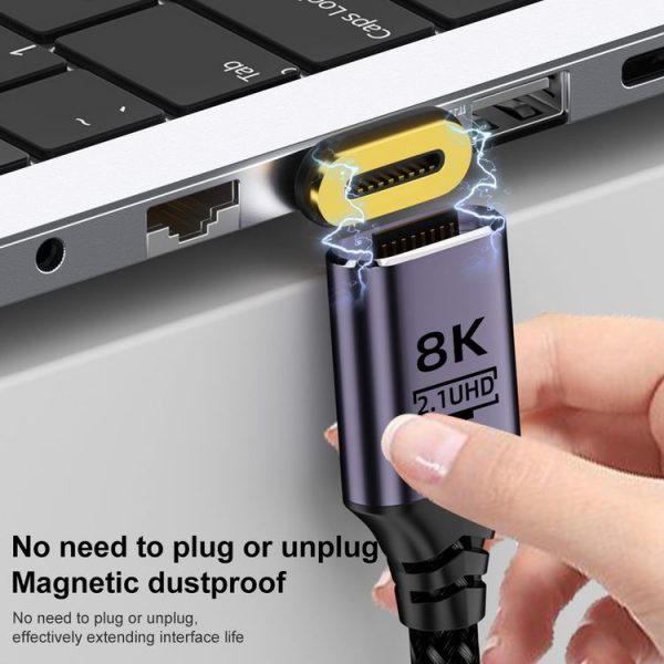 MG-HDM HDMI to HDMI Magnetic Adapter Cable, Length: 0.5m - Image 8