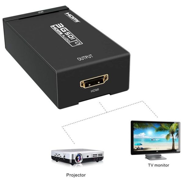 NEWKENG S008 Mini SD-SDI / HD-SDI / 3G-SDI to HDMI Video Converter - Image 4