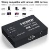 3 In 1 Out 4K 60Hz HD Video HDMI Switcher with Infrared Remote Control - Image 4