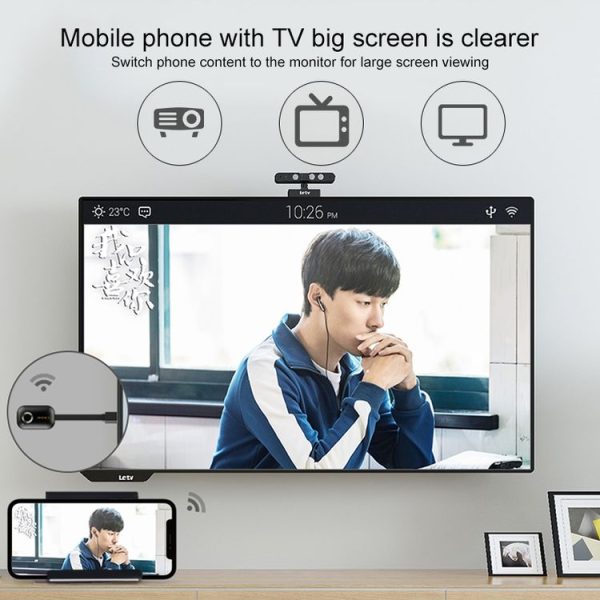 MiraScreen G9se Wireless Display Dongle 2.4G WiFi 1080P HDMI TV Stick for Windows & Android & iOS & Mac OS, Support EZmira App - Image 10