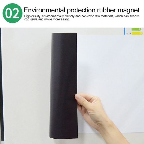 A3 PET Magnetic Soft Whiteboard Message Board Refrigerator Magnet, Size: 29.7cm x 42cm - Image 6