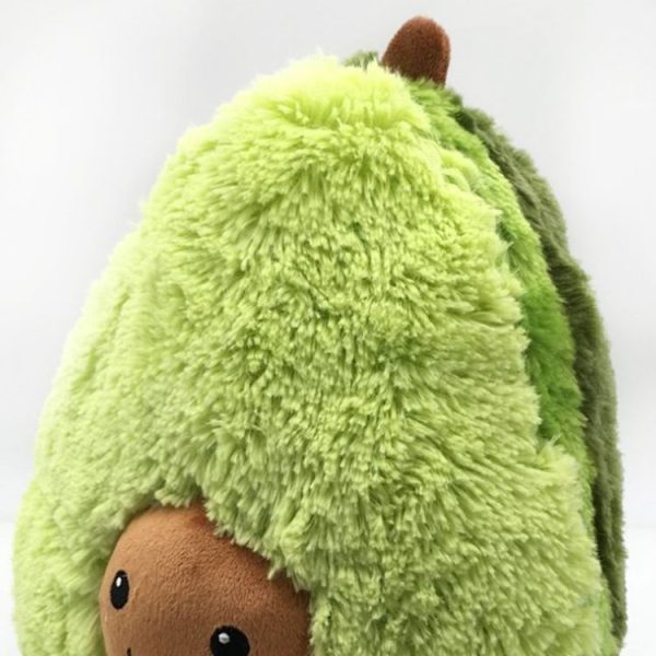 Long Plush Cartoon Avocado Shape Pillow Cushion Plush Toy, Height: 25cm - Image 4
