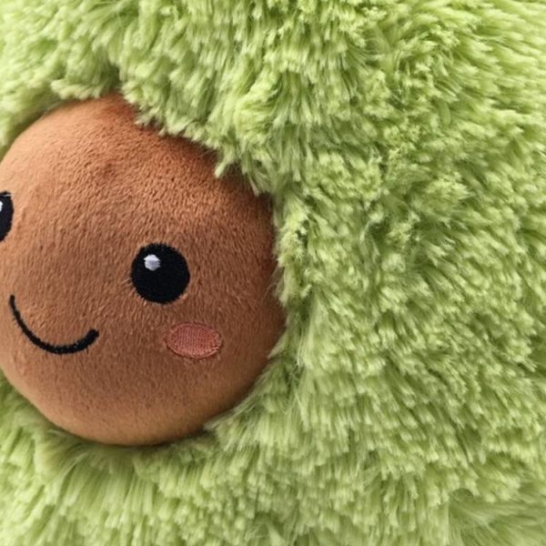 Long Plush Cartoon Avocado Shape Pillow Cushion Plush Toy, Height: 25cm - Image 5