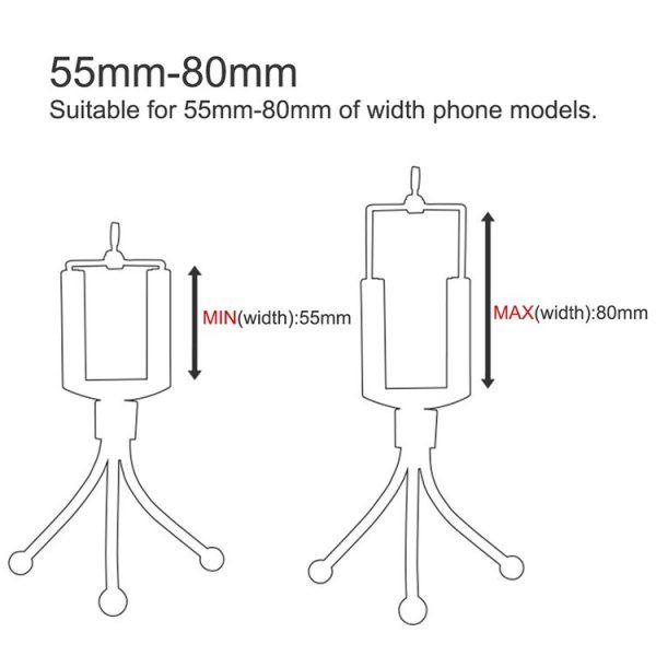 HAWEEL Flexible Octopus Tripod Holder Clip - Image 8