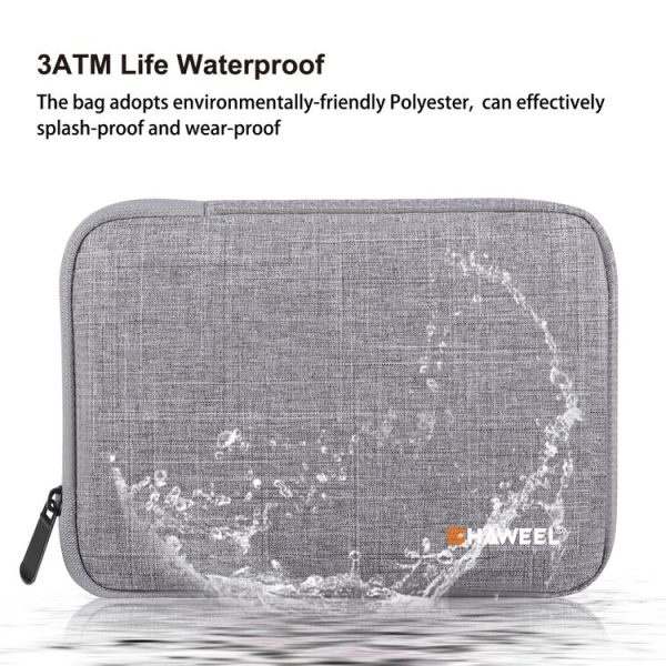 HAWEEL 7.9 inch Sleeve Case Zipper Briefcase Carrying Bag, For iPad mini 4 / iPad mini 3 / iPad mini 2 / iPad mini, Galaxy, Lenovo, Sony, Xiaomi, Huawei 7.9 inch Tablets (Grey) - Image 6