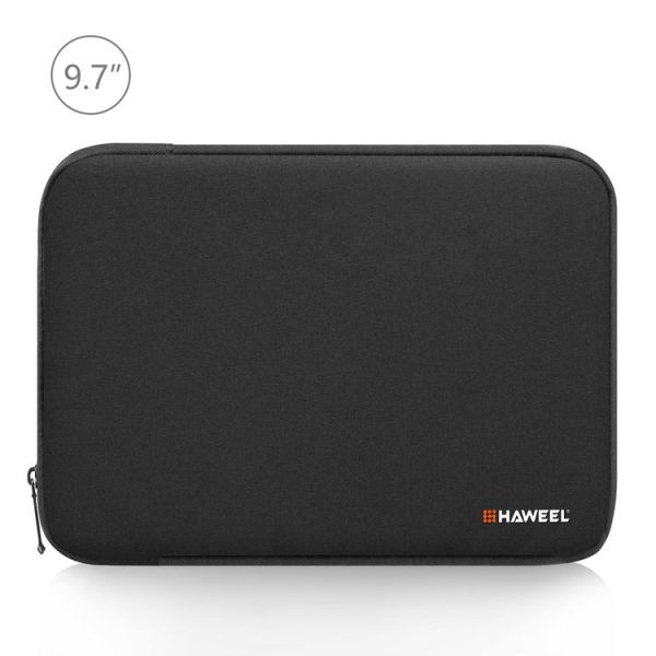 HAWEEL 9.7 inch Sleeve Case Zipper Briefcase Carrying Bag, For iPad 9.7 inch / iPad Pro 9.7 inch, Galaxy, Lenovo, Sony, Xiaomi, Huawei 9.7 inch Tablets (Black)
