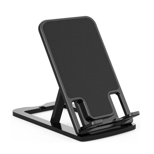 HAWEEL Adjustable Lifting Folding Portable Live Broadcast Desktop Plastic Holder (Black) - Image 2
