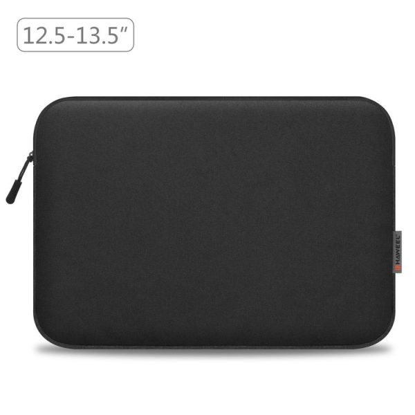 HAWEEL 13 inch Laptop Sleeve Case Zipper Briefcase Bag for 12.5-13.5 inch Laptop (Black)