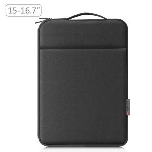HAWEEL Laptop Sleeve Case Zipper Briefcase Bag with Handle for 15-16.7 inch Laptop (Black)