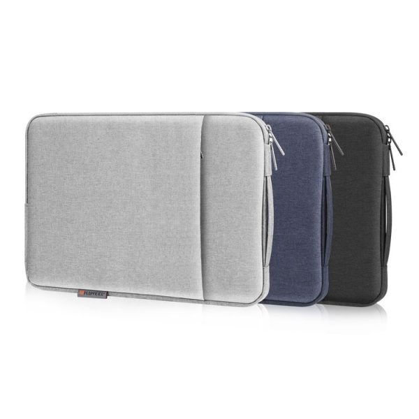 HAWEEL Laptop Sleeve Case Zipper Briefcase Bag with Handle for 15-16.7 inch Laptop (Black) - Image 9