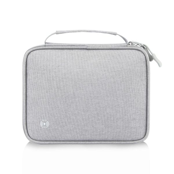 HAWEEL Passport Wallet Document Organizer Credit Cards Case Bag with Handle (Grey) - Image 2