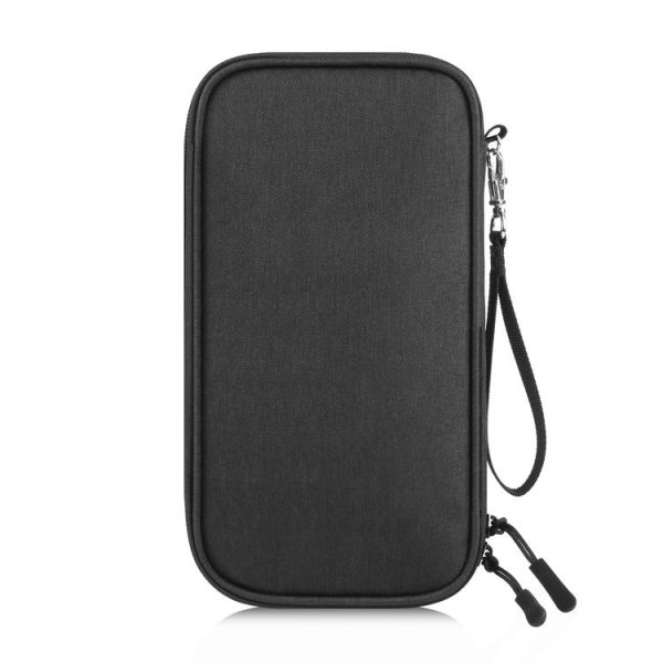 HAWEEL Clutch Bag Passport Wallet Document Organizer Credit Cards Case Bag (Black) - Image 3