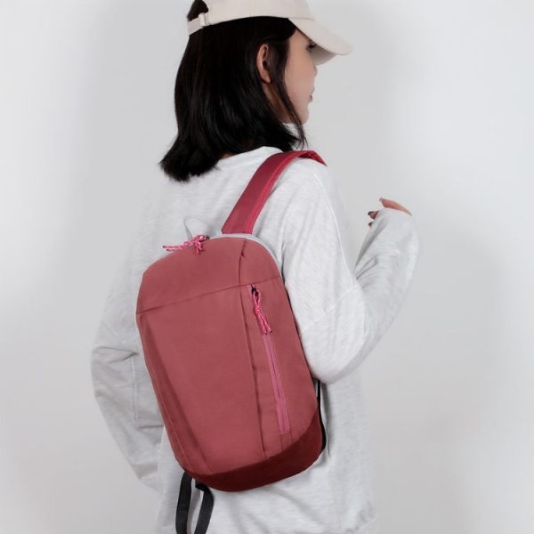 HAWEEL Large Capacity Multifunctional Backpack Portable Lightweight Bag (Pink) - Image 8