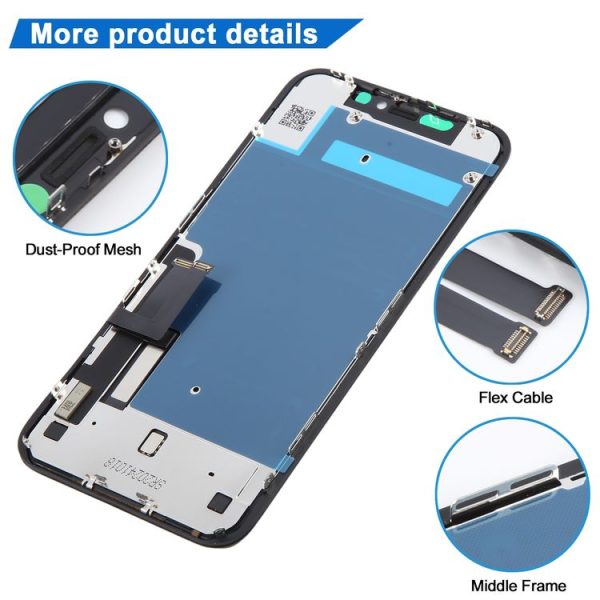 JK incell LCD Screen for iPhone 11 (Black) - Image 3
