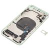 Back Housing Cover with Appearance Imitation of iP12 for iPhone XR (with SIM Card Tray & Side Keys & Power + Volume Flex Cable & Wireless Charging Module & Charging Port Flex Cable & Vibrating Motor & Loudspeaker) (Green) - Image 3