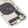 Back Housing Cover with Appearance Imitation of iP12 for iPhone XR (with SIM Card Tray & Side Keys & Power + Volume Flex Cable & Wireless Charging Module & Charging Port Flex Cable & Vibrating Motor & Loudspeaker) (Green) - Image 5