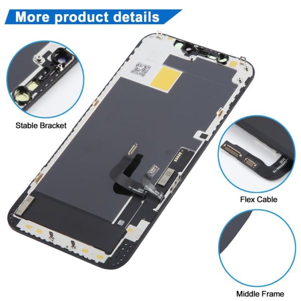 JK Hard OLED Screen For iPhone 12 - Image 3