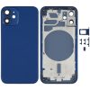 Back Housing Cover with SIM Card Tray & Side Keys & Camera Lens for iPhone 12 mini (Blue)