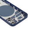 Back Housing Cover with SIM Card Tray & Side Keys & Camera Lens for iPhone 12 mini (Blue) - Image 4
