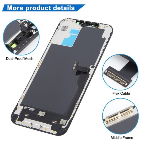 JK incell LCD Screen For iPhone 12 Pro Max - Image 3