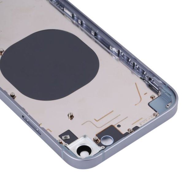 Back Housing Cover with Appearance Imitation of iP14 for iPhone XR (Blue) - Image 5