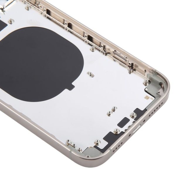 Back Cover with Appearance Imitation of iP15 Pro for iPhone 11 (Titanium) - Image 4