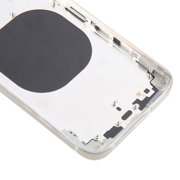 Back Cover with Appearance Imitation of iP15 Pro for iPhone XS (Titanium) - Image 4