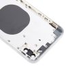 Back Cover with Appearance Imitation of iP15 Pro Max for iPhone XS Max (White) - Image 5