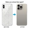 Back Cover with Appearance Imitation of iP15 Pro Max for iPhone XS Max (White) - Image 6