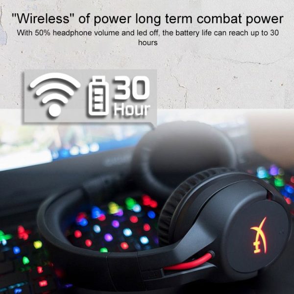 Kingston HyperX Cloud Stinger HXS-HSWA-CSW Gaming Headset Wireless Receiver (Black) - Image 2