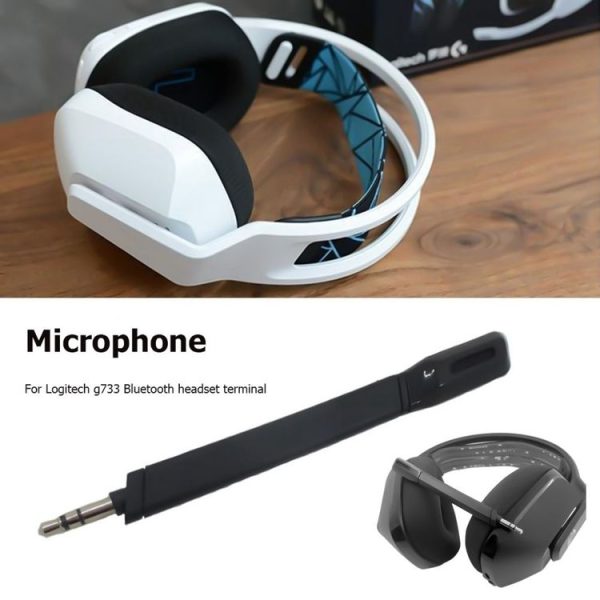 ZS0240 Wireless Gaming Headphone Microphone for Logitech G733 (Black) - Image 5