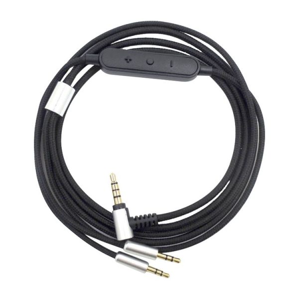 ZS0096 Wired Control Version Headphone Audio Cable for Sol Republic Master Tracks HD V8 V10 V12 X3 (Black) - Image 2