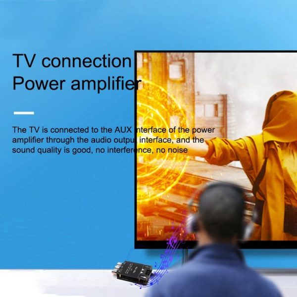 ZK-502T Bluetooth 5.0 50W x 2 Wireless TPA3116D2 Stereo HiFi Class D Amplifier Board Stereo Audio Amp Amplificador - Image 6