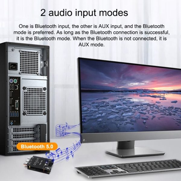 ZK-502T Bluetooth 5.0 50W x 2 Wireless TPA3116D2 Stereo HiFi Class D Amplifier Board Stereo Audio Amp Amplificador - Image 7