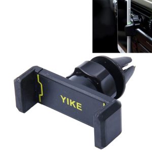 ROCK 360 Degrees Rotating Car Air Vent Mount Phone Holder Stand, Below 6 inch Mobilephones Can Be Used, For iPhone 8 & 7 & 8 Plus & 7 Plus & 6s & 6s Plus & 6 & 6 Plus, Galaxy S7 & S7 Edge & S6 / S6 Edge / S6 Edge+ / Note 5 Edge, Sony, HTC, Huawei, Xiaomi (Black)