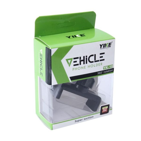 ROCK 360 Degrees Rotating Car Air Vent Mount Phone Holder Stand, Below 6 inch Mobilephones Can Be Used, For iPhone 8 & 7 & 8 Plus & 7 Plus & 6s & 6s Plus & 6 & 6 Plus, Galaxy S7 & S7 Edge & S6 / S6 Edge / S6 Edge+ / Note 5 Edge, Sony, HTC, Huawei, Xiaomi (Black) - Image 6