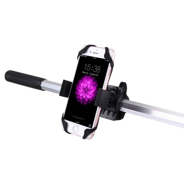 360 Degree Rotation Bicycle Phone Holder with Flexible Stretching Clip for iPhone 7 & 7 Plus / iPhone 6 & 6 Plus / iPhone 5 & 5C & 5s (Black) - Image 5