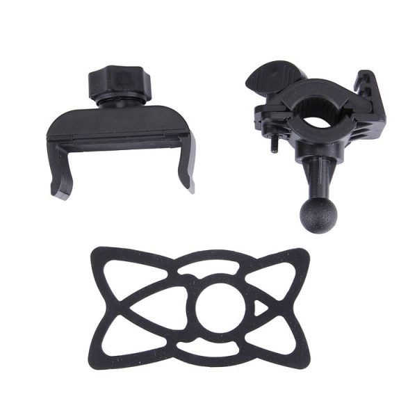 360 Degree Rotation Bicycle Phone Holder with Flexible Stretching Clip for iPhone 7 & 7 Plus / iPhone 6 & 6 Plus / iPhone 5 & 5C & 5s (Black) - Image 6