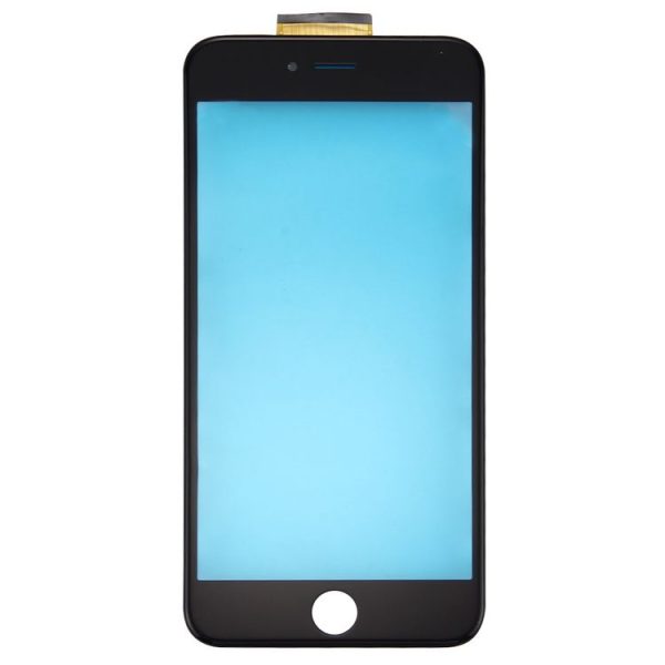 Touch Panel with Front LCD Screen Bezel Frame & OCA Optically Clear Adhesive for iPhone 6s Plus (Black) - Image 2