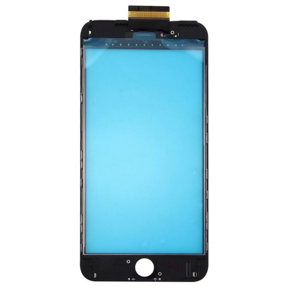 Touch Panel with Front LCD Screen Bezel Frame & OCA Optically Clear Adhesive for iPhone 6s Plus (Black) - Image 3