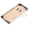 5 in 1 Full Assembly Metal Housing Cover with Appearance Imitation of i7 for iPhone 6s Plus, Including Back Cover (Big Camera Hole) & Card Tray & Volume Control Key & Power Button & Mute Switch Vibrator Key, No Headphone Jack (Gold) - Image 4