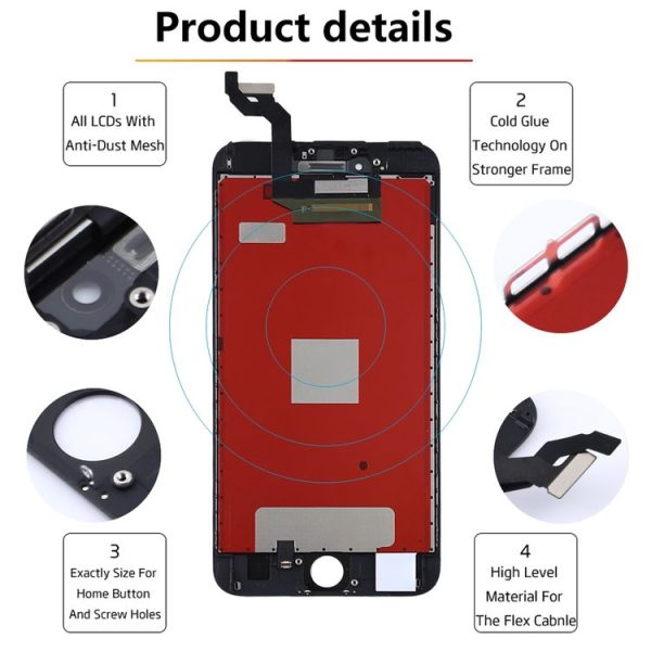 IPhone 6S Plus Original LCD Screen (Black) - Image 9