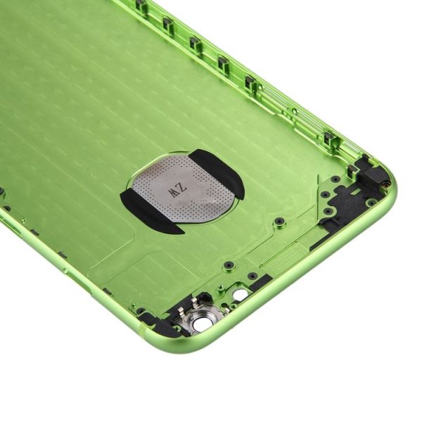 6 in 1 for iPhone 6 Plus (Back Cover + Card Tray + Volume Control Key + Power Button + Mute Switch Vibrator Key + Sign) Full Assembly Housing Cover (Green) - Image 7